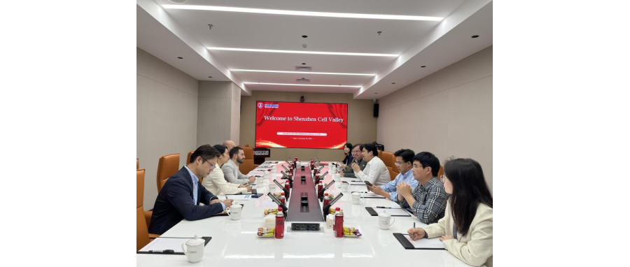 [News Flash] European P4 Precision Medicine Team Visits Shenzhen Cell Valley for Exchange